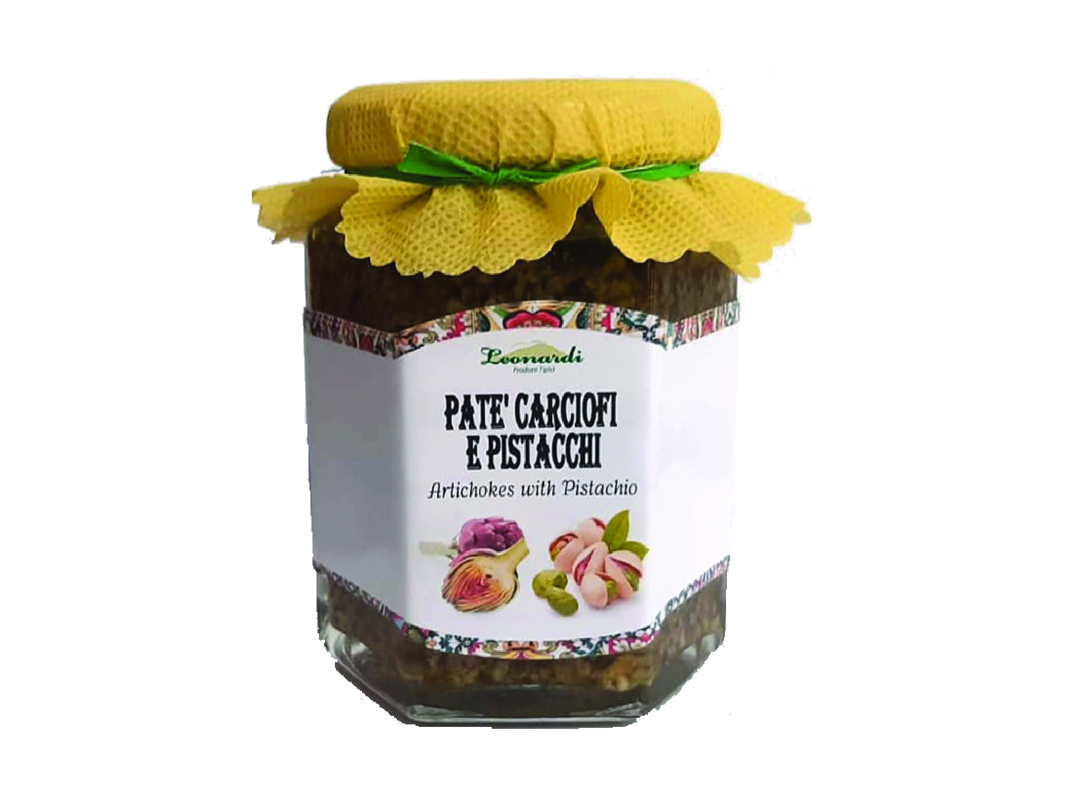 PATE' CARCIOFI E PISTACCHI 190